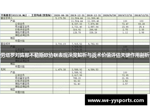 劳塔罗对阵那不勒斯欧协联表现深度解析与战术价值评估关键作用剖析
